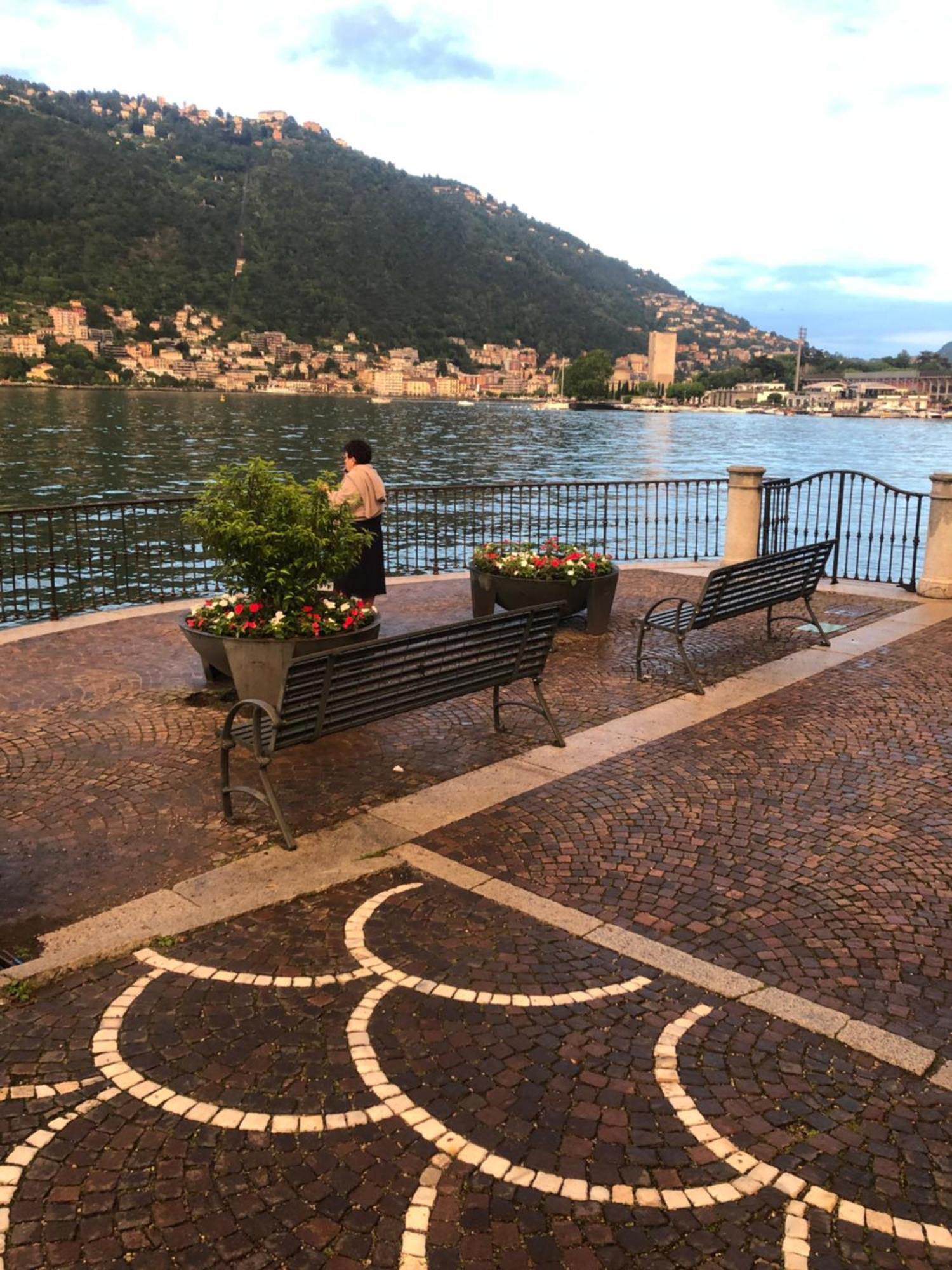 Casa Ortensia Blu Maslianico Esterno foto